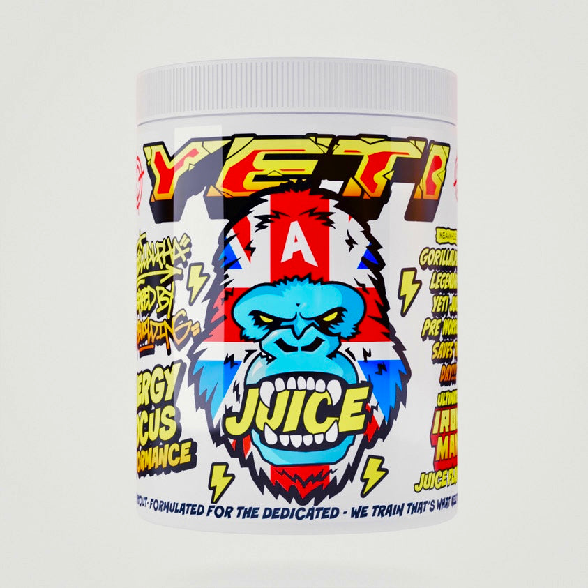 Gorillalpha Yeti Juice 480g — Ultimate Iron Man — product front