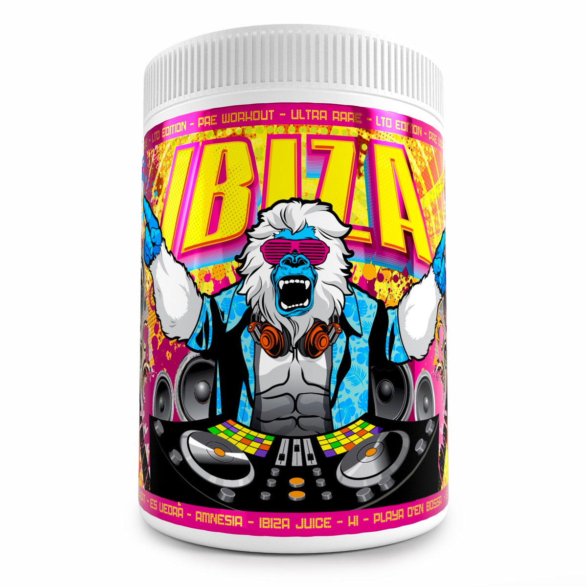 Gorillalpha Ibiza Juice 480g — Pineapple Strawberry — product front