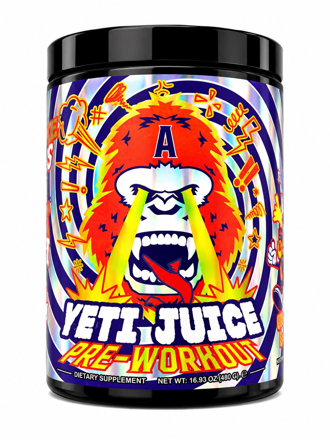 Gorillalpha Yeti Juice 480g — Ultimate Energy — product front