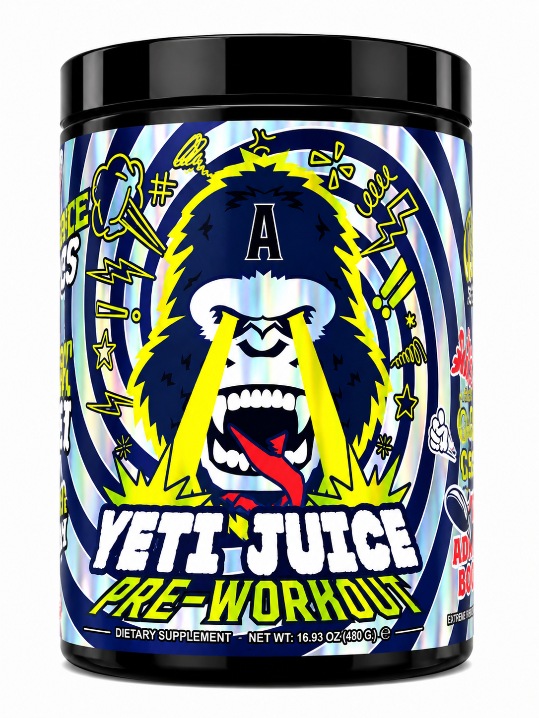 Gorillalpha Yeti Juice 480g — Absolute Energy — product front
