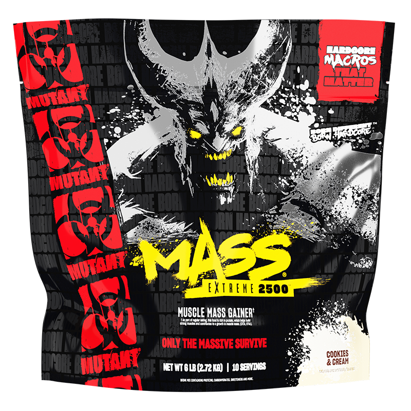 Mutant Mass Extreme 2500 2.72kg - Cookies & Cream front pack