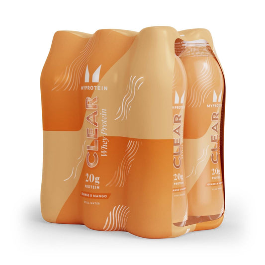 MyProtein Clear Protein Water RTD 6x500ml — Orange & Mango