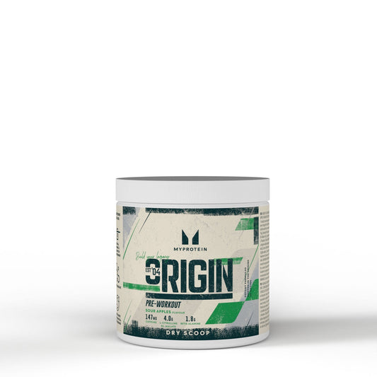 MyProtein Origin Pre-Workout Dry Scoop 288g — Sour Apples