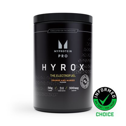 MyProtein Pro x Hyrox - THE Electrofuel 1.02kg — Orange & Mango