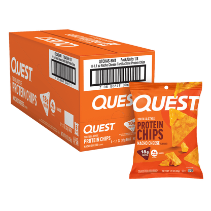 Quest Nutrition Protein Chips 8x32g — Nacho