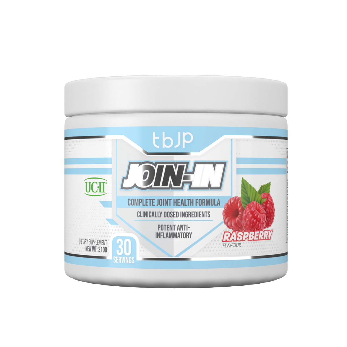 Trained By JP Join-In 210g - Raspberry front pack