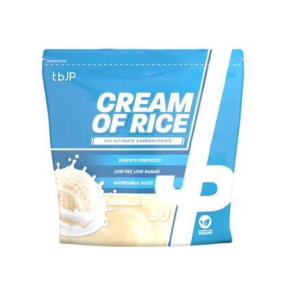Trained By JP Cream Of Rice 2kg - Vanilla front pack