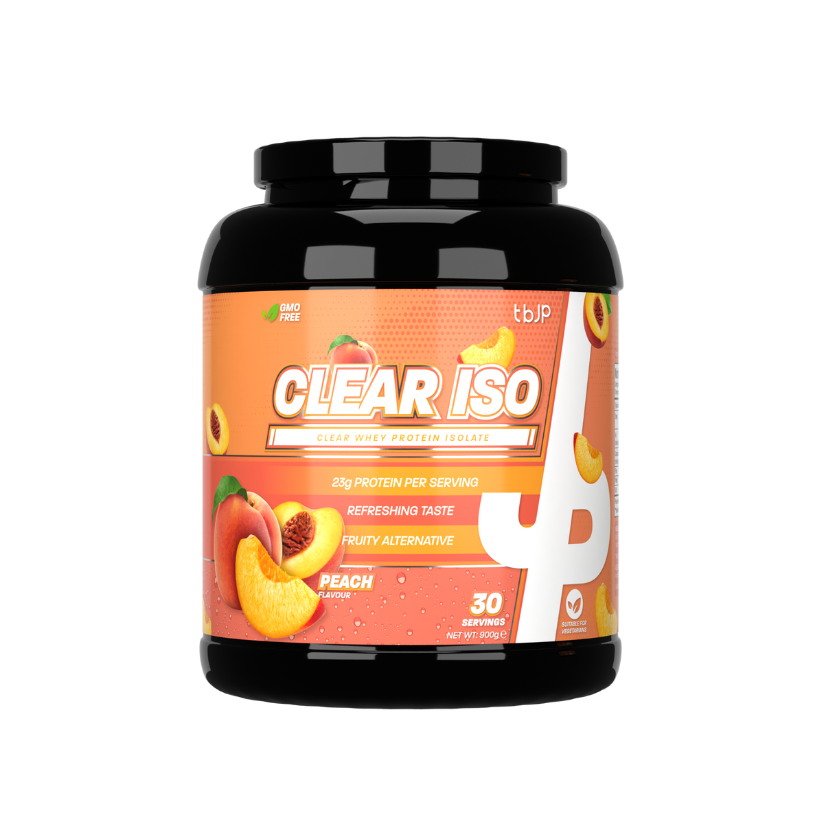 Trained By JP Clear ISO 900g - Peach front pack
