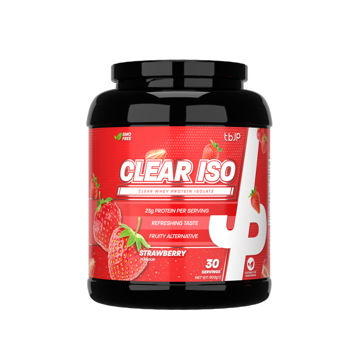 Trained By JP Clear ISO 900g - Strawberry front pack