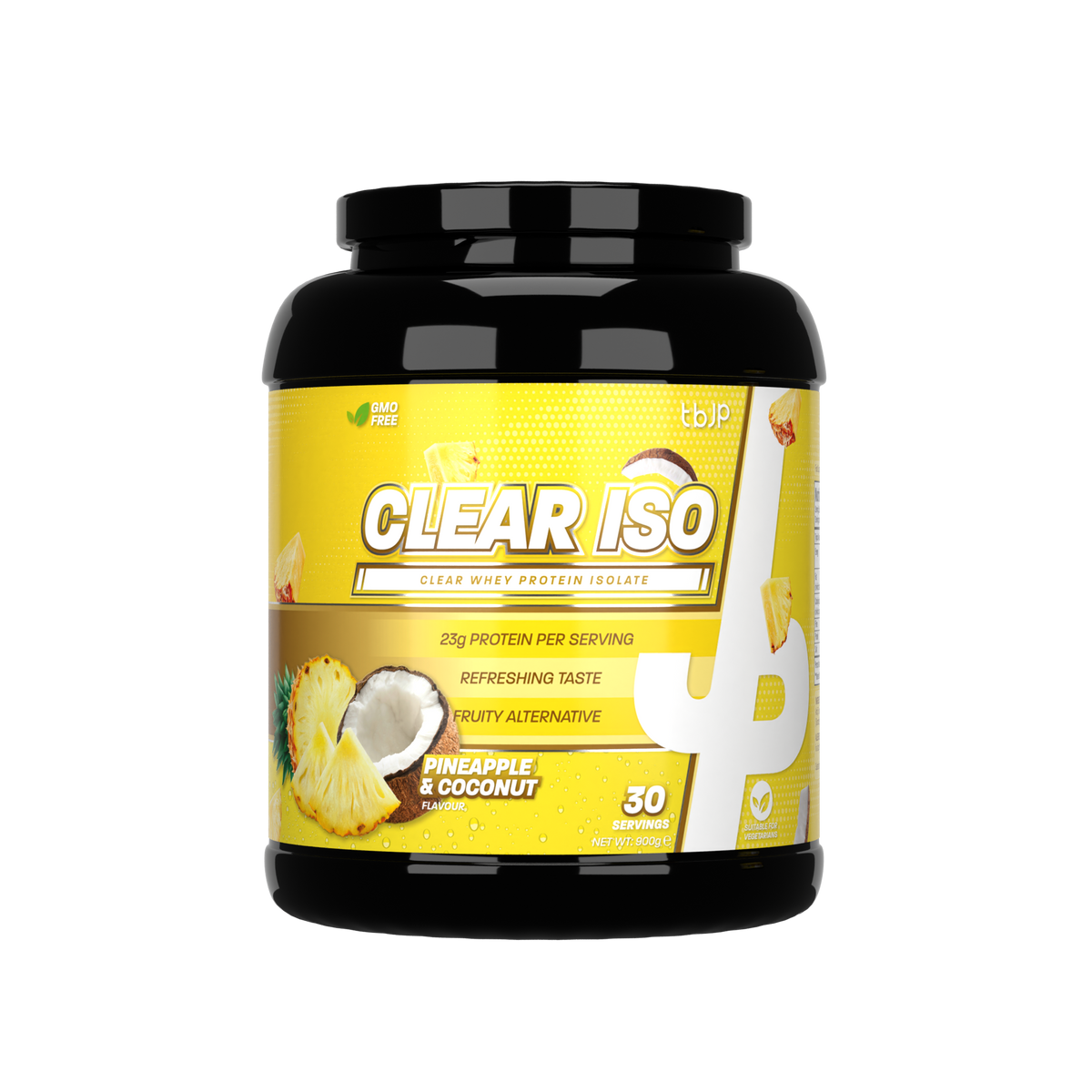 Trained By JP Clear ISO 900g - Pineapple Coconut front pack