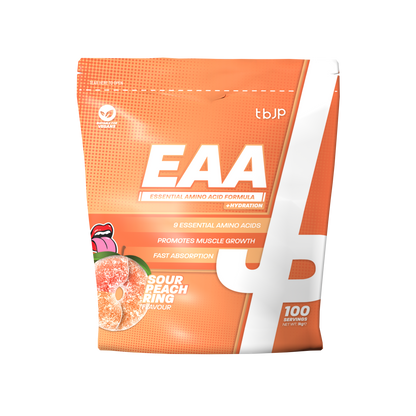 Trained By JP EAA 1kg - Sour Peach front pack