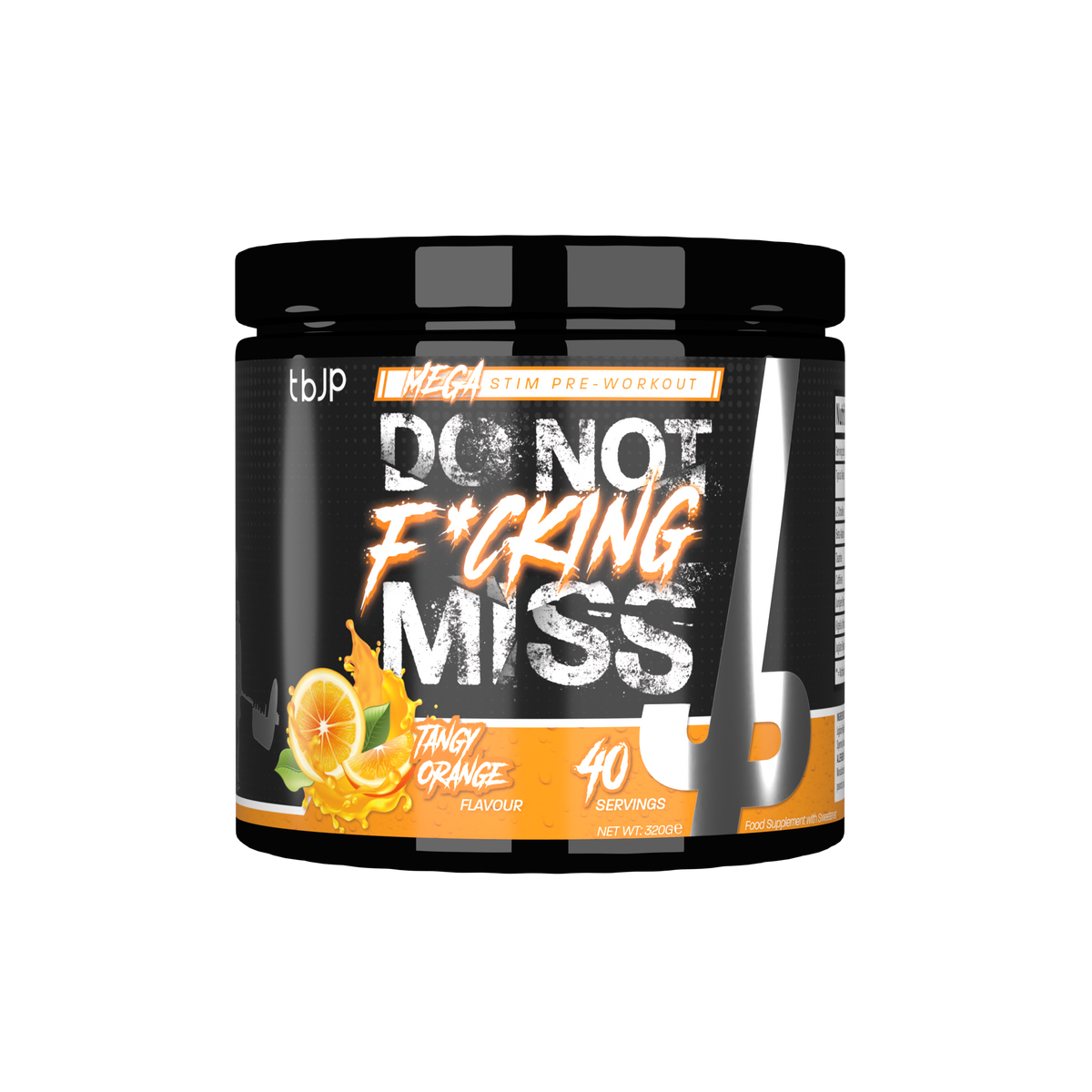 Trained By JP DNFM 320g - Tangy Orange front pack