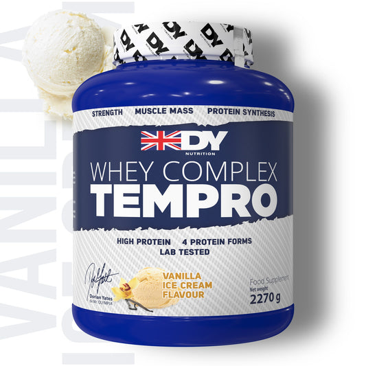 DY Nutrition Tempro Whey Complex 2.27kg Vanilla Ice Cream Vanilla  Ice Cream packshot