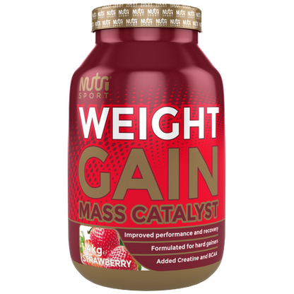 NutriSport Weight Gain 1.4kg Strawberry packshot
