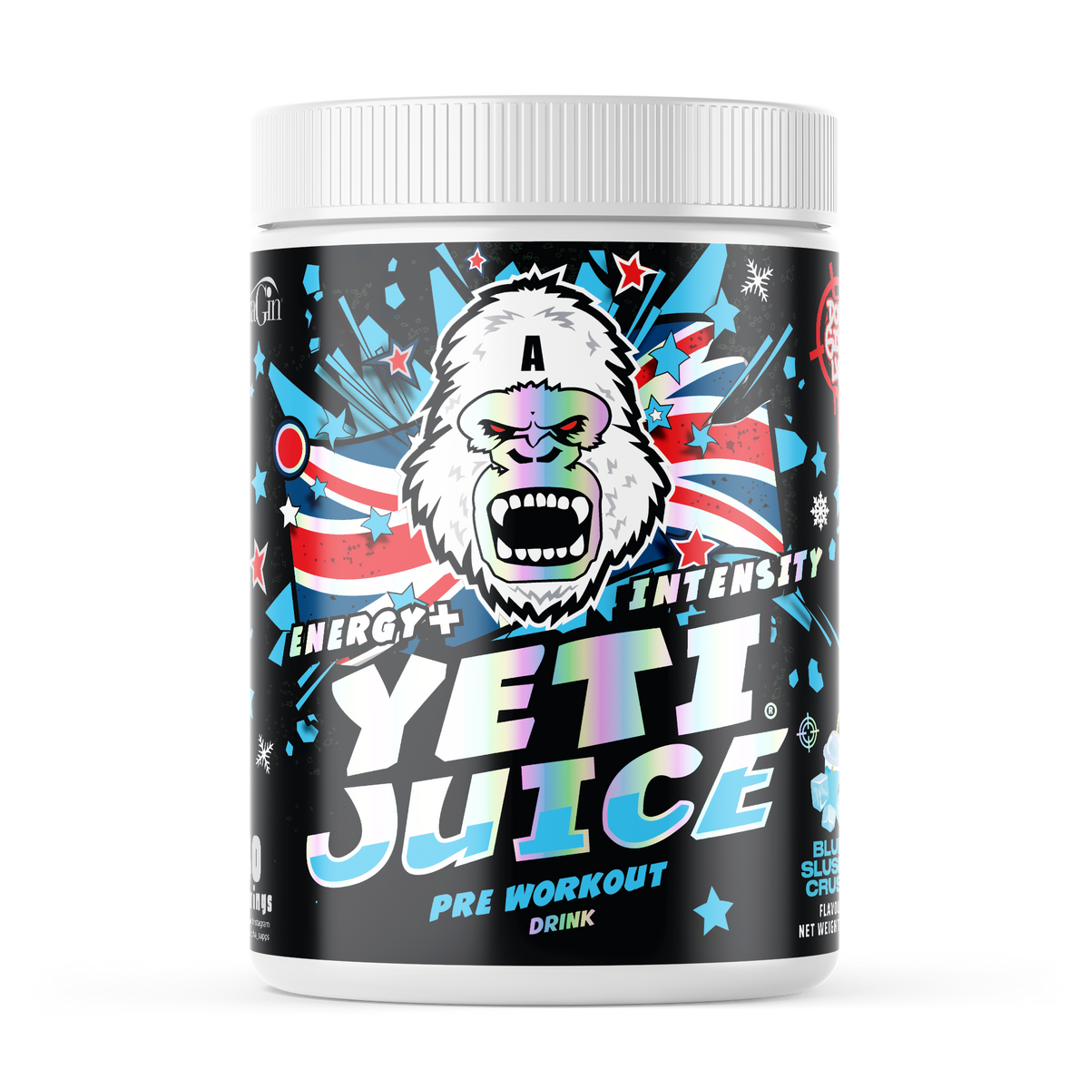 Gorillalpha Yeti Juice 480g — Blue Slushy Crush