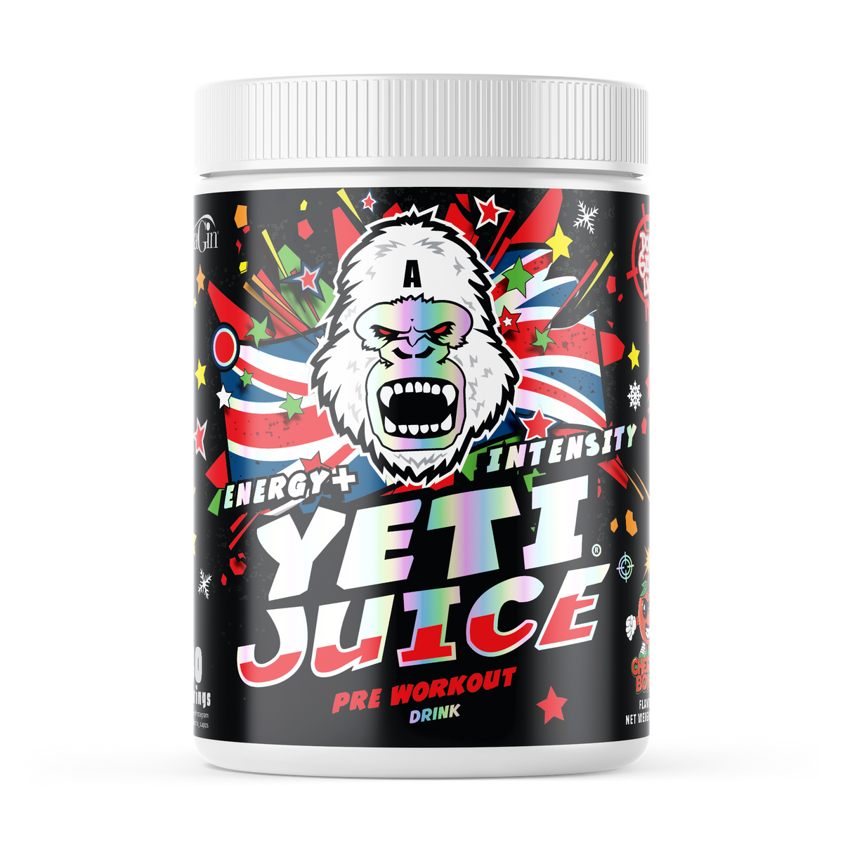 Gorillalpha Yeti Juice 480g Cherry Bomb Cherry Bomb Lemonade packshot