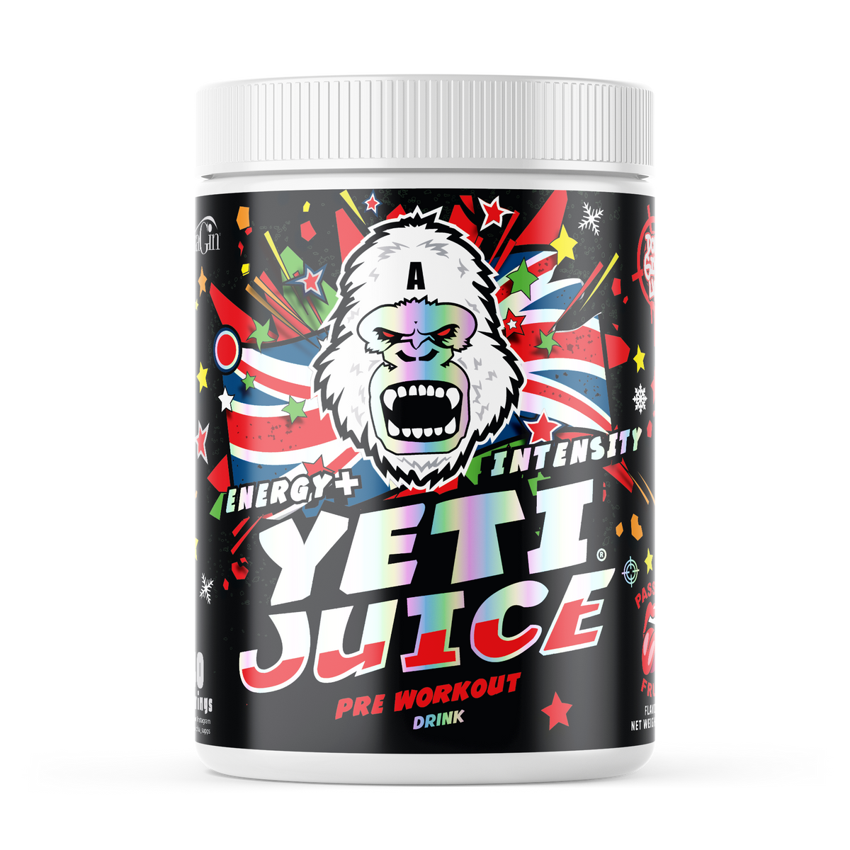 Gorillalpha Yeti Juice 480g - Passion Fruit