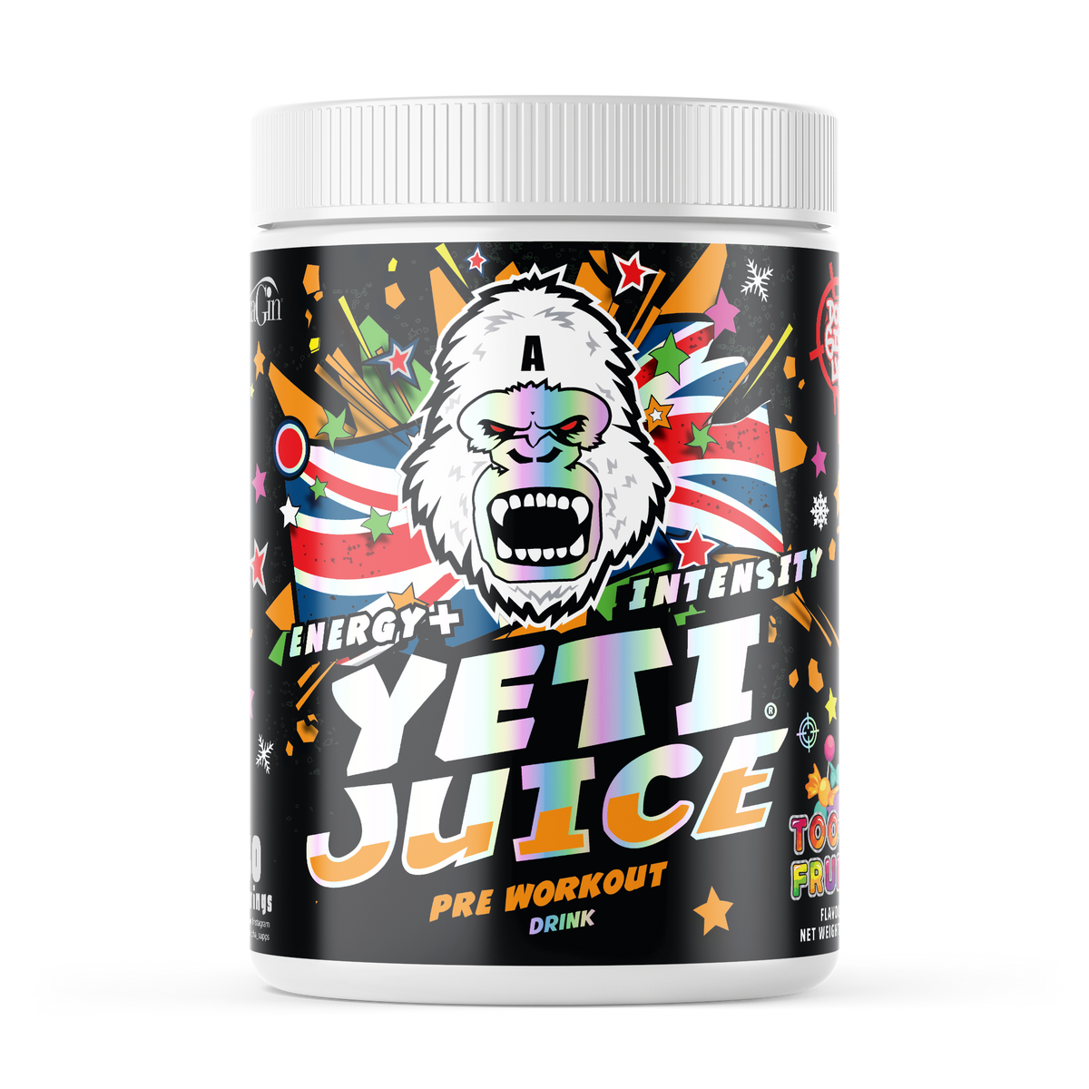 Gorillalpha Yeti Juice 480g — Tooty Fruity