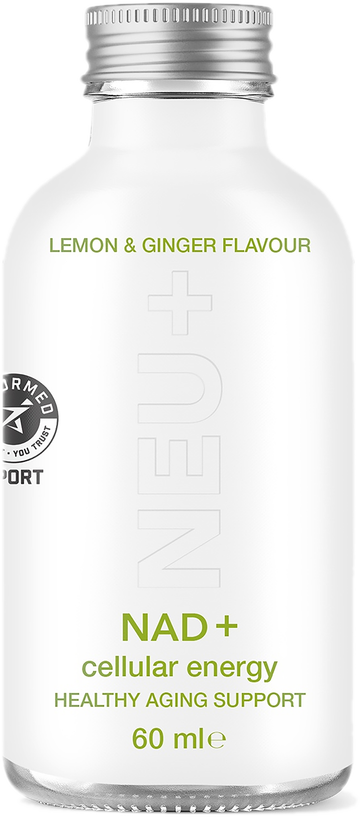 NEU+ NAD+ Lemon & Ginger 60ml shot